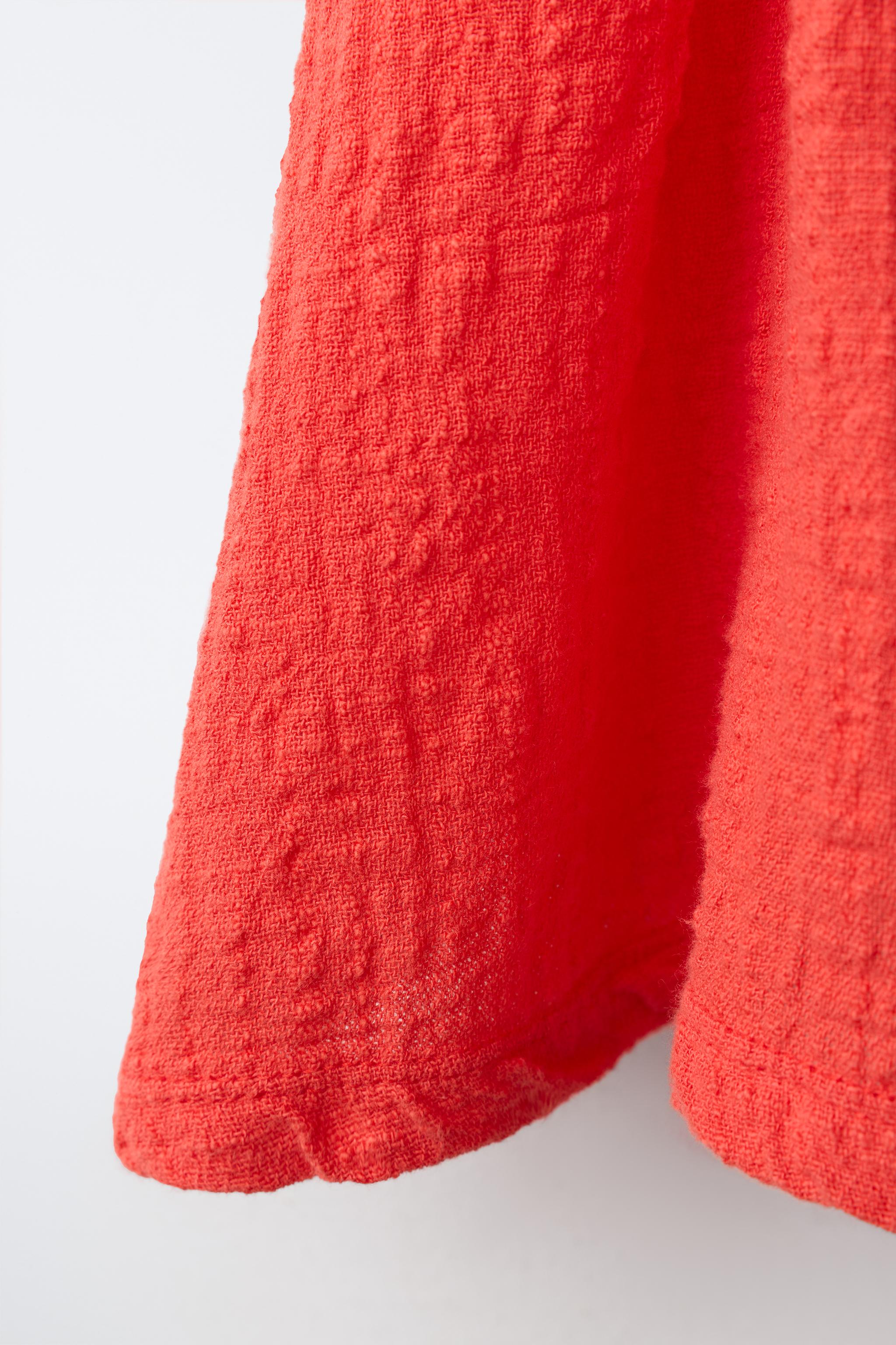T-SHIRT EN MATIÈRES VARIÉES À BRETELLES